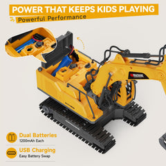 Noizka grapple in use picking up toys to demonstrate versatile grabbing