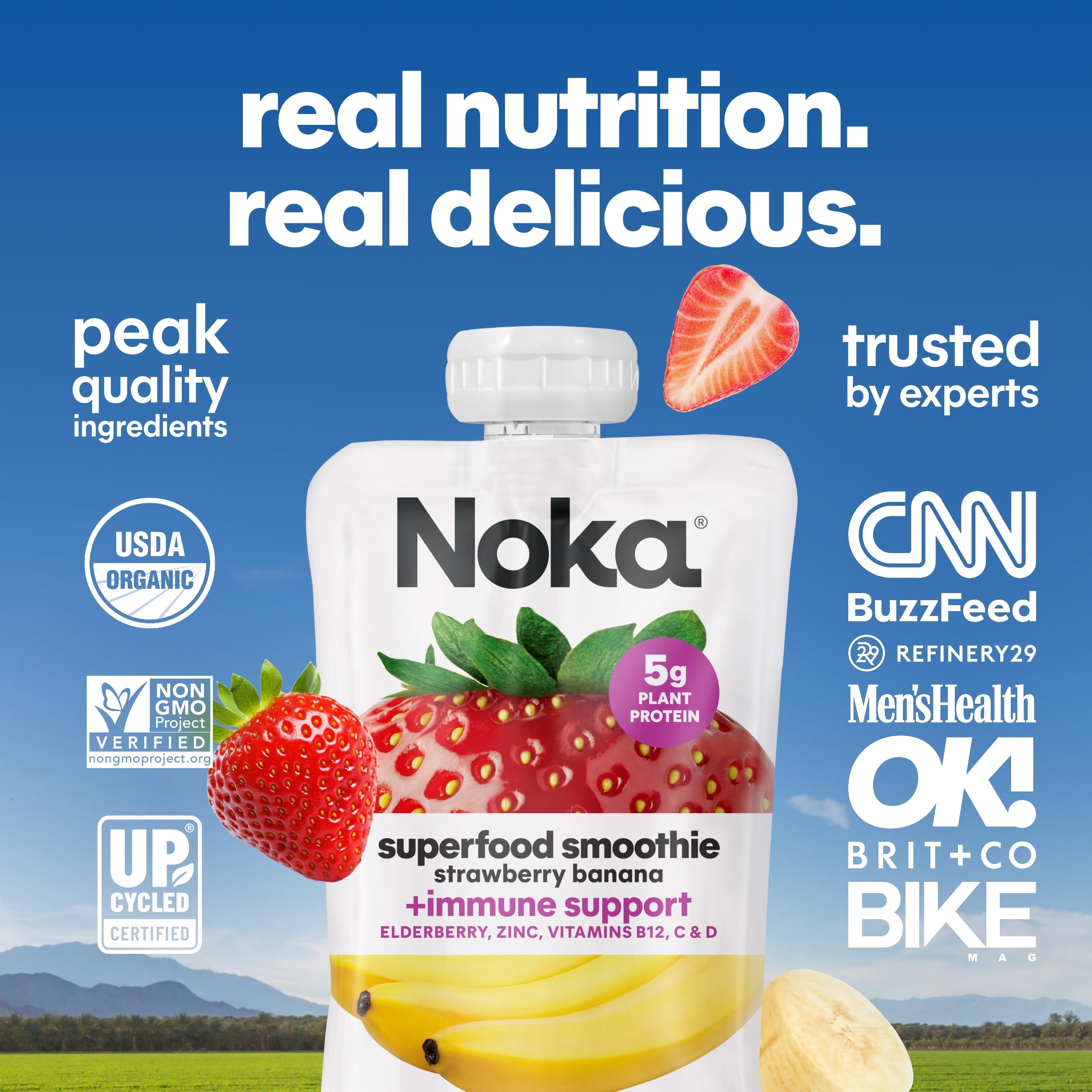 Children enjoying NOKA pouches outdoors showing family-friendly convenience and enjoyment