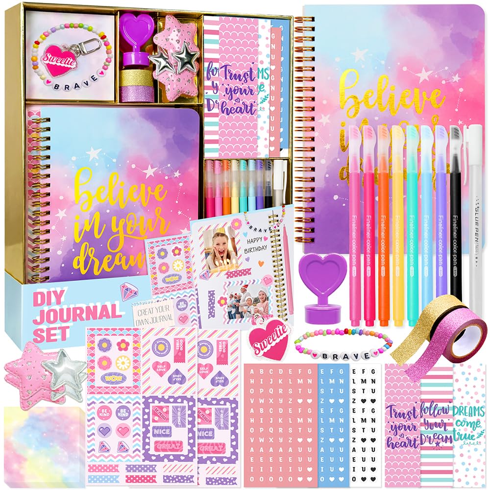 Nollh girl using journal at table showing hands-on creativity and focus