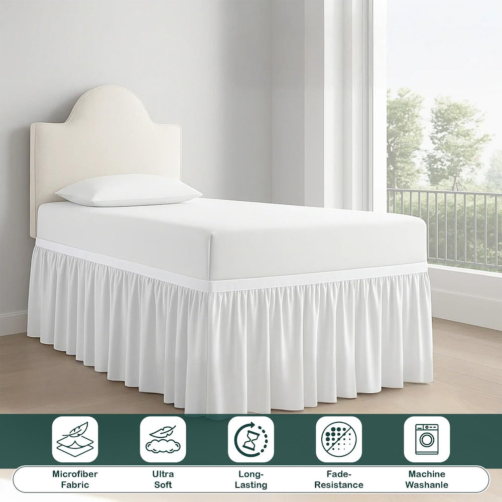 NON Sticky cotton close split corner detail for smooth bedpost fit