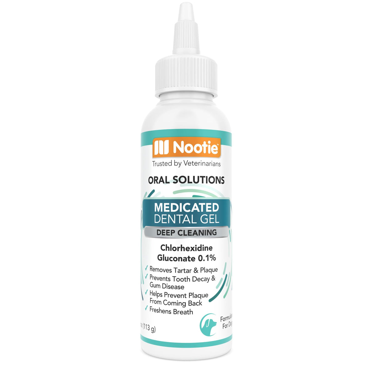 Nootie front packaging showing tube and benefits for fresher breath