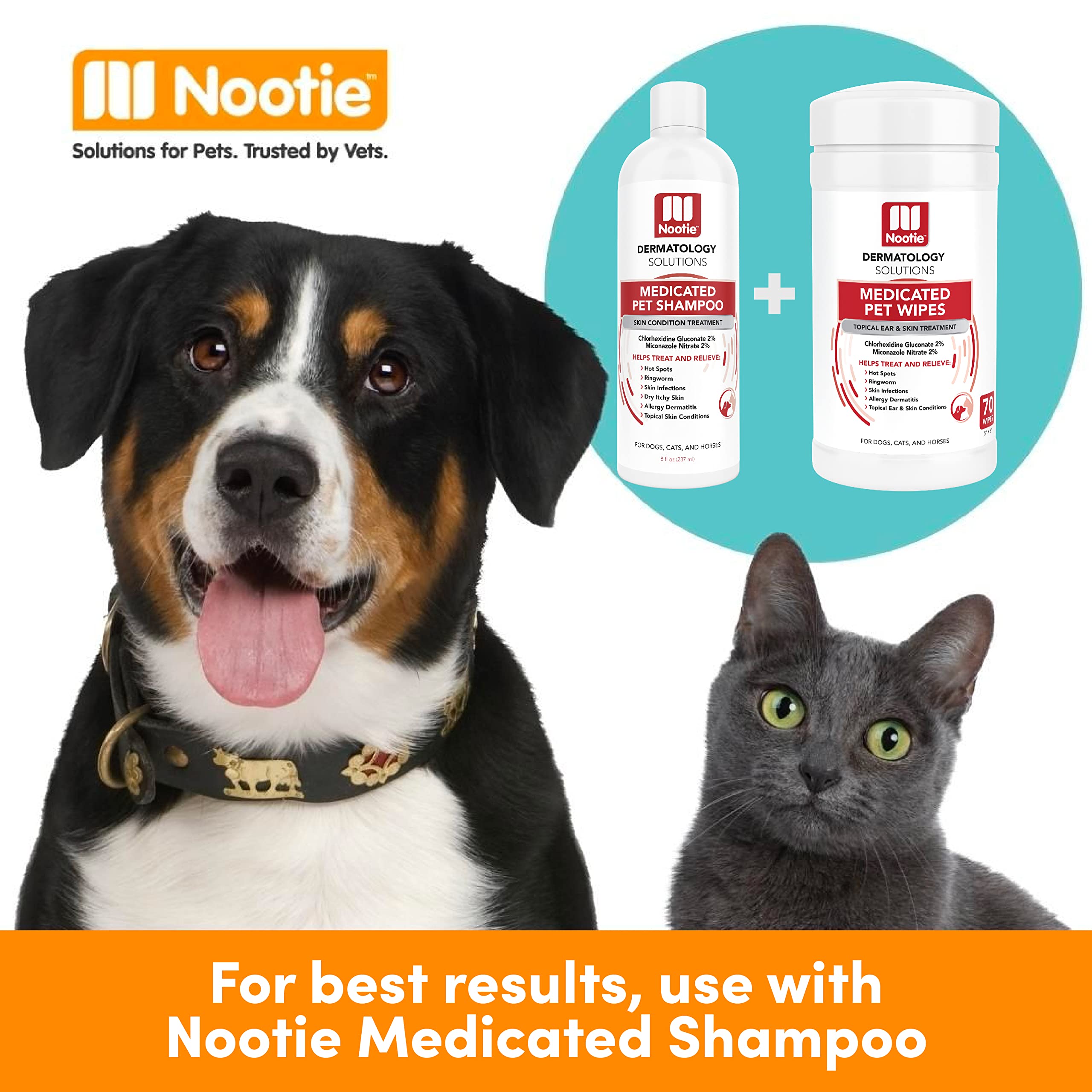 Nootie product label showing active ingredients and manufacturing details