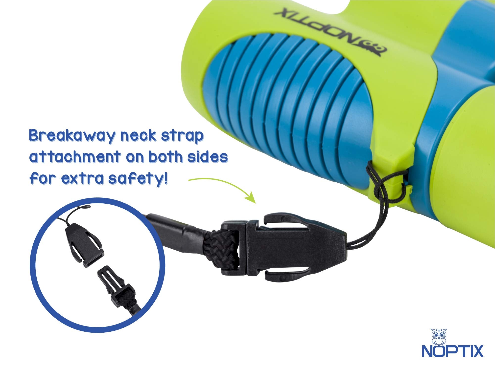 Noptix flexible eyecup detail protecting eyes and improving comfort