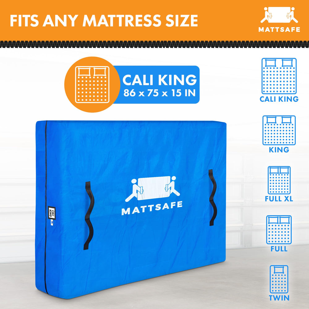 Nordic Elk mattress bag stored in unit illustrating long-term storage protection