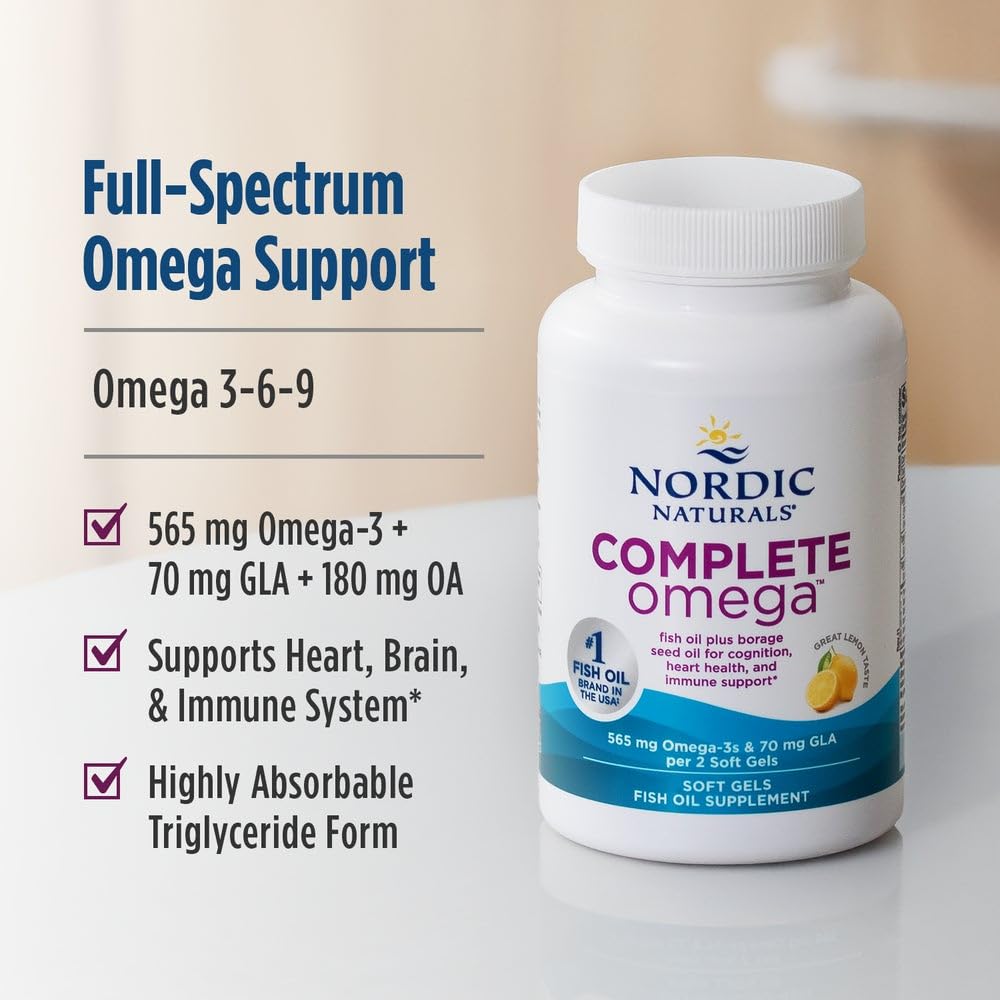 Nordic Naturals oil being poured to show clear, clean triglyceride oil for better absorption