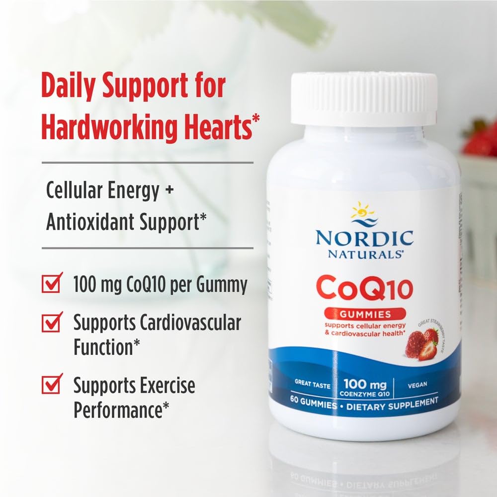 Nordic Naturals close-up of gummy texture emphasizing chewable appeal