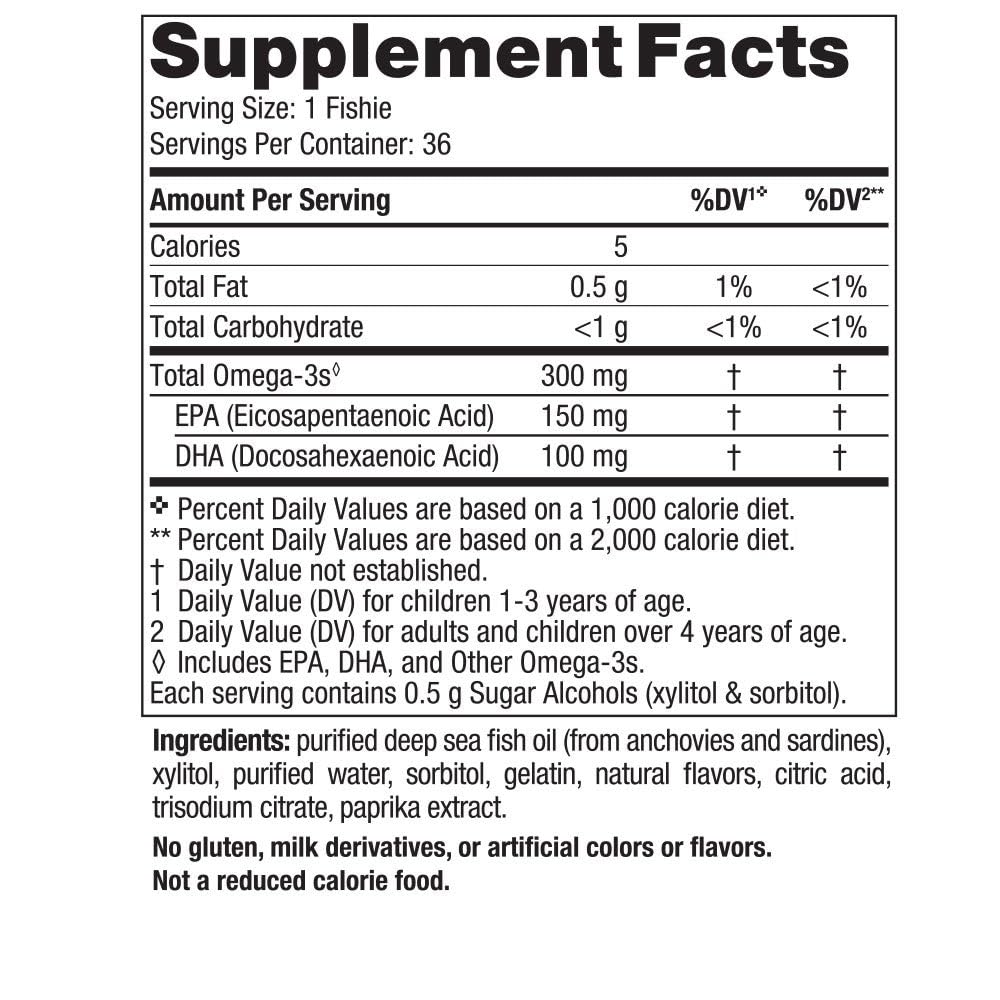 Nordic Naturals foil packets opened for on-the-go freshness and portioning
