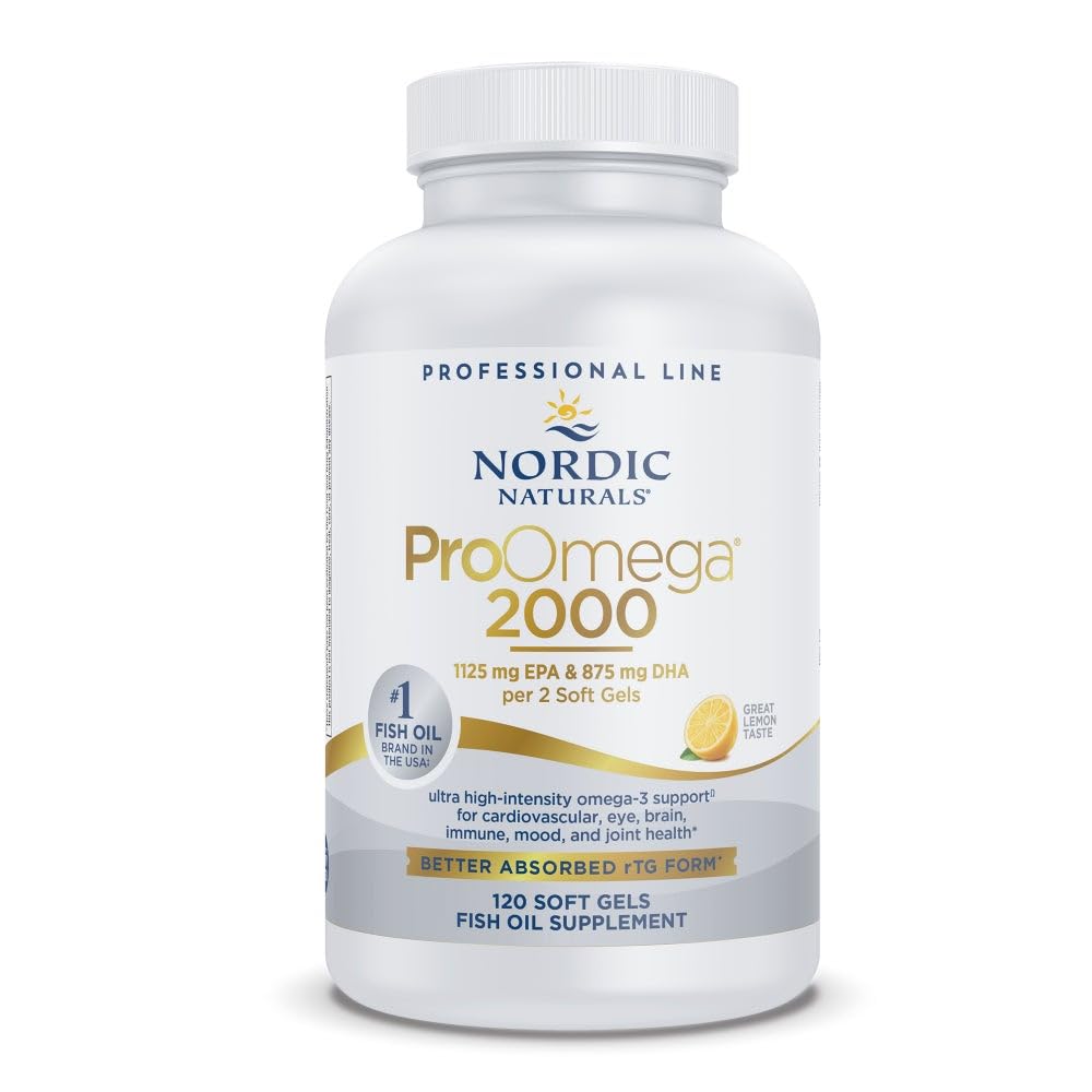 Nordic Naturals front bottle view showing packaging and benefits