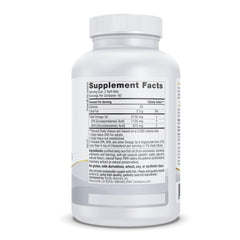 Nordic Naturals close-up of lemon-flavored soft gels for easy swallowing