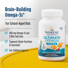 Nordic Naturals soft gel texture detail emphasizing smooth coating for easier swallowing