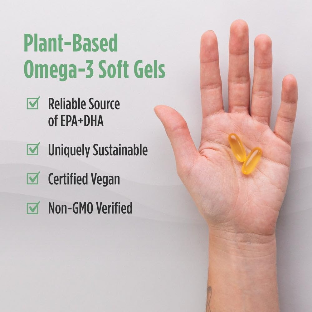 Nordic Naturals serving size pills in hand illustrating convenient dosing