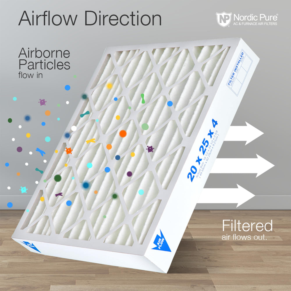 Nordic Pure in living room vent demonstrating quieter efficient filtration