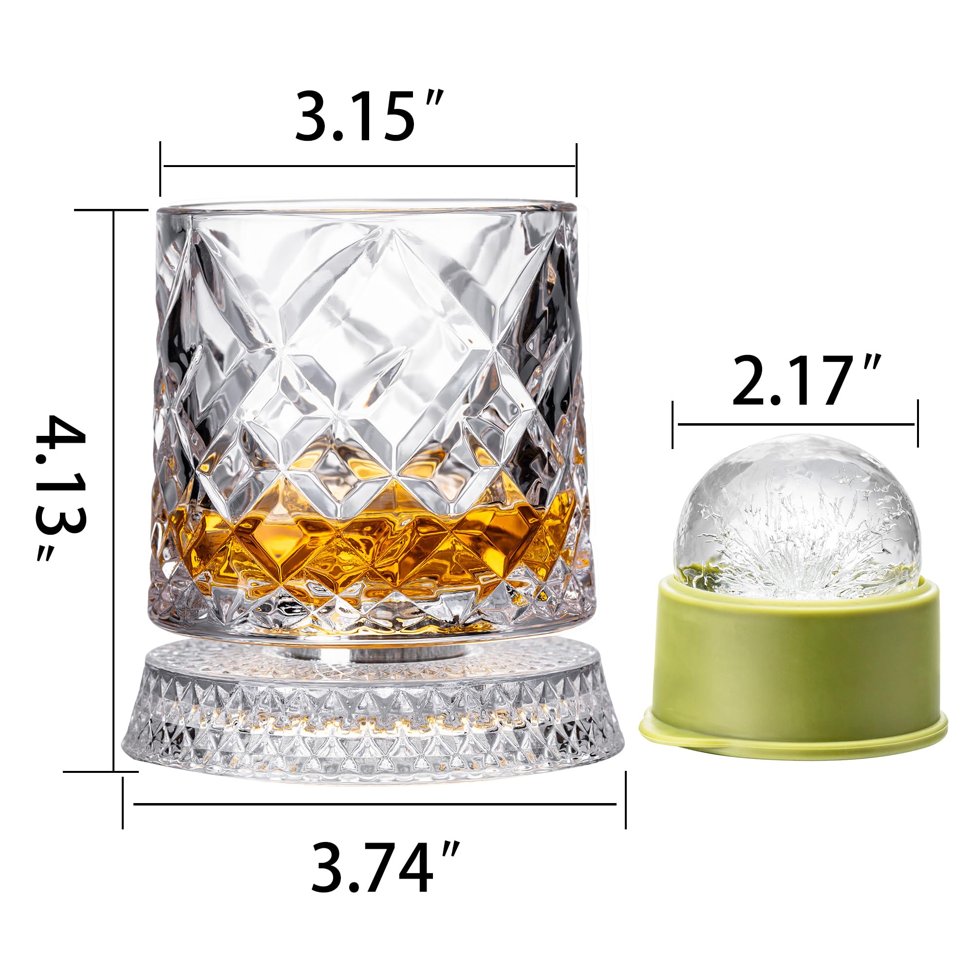 NORIMODA glass side profile showing crystal clarity and refined drinking experience