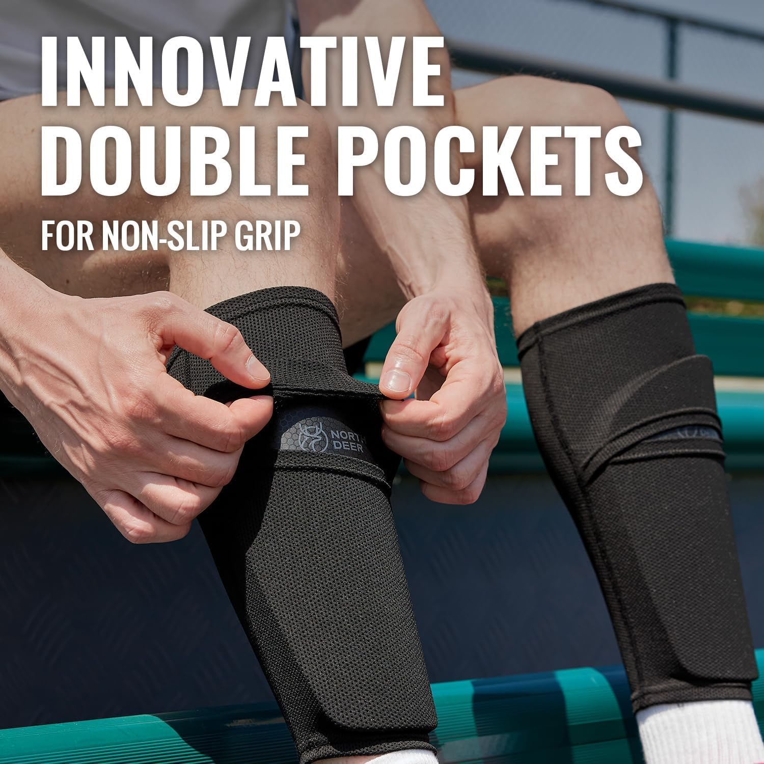 Northdeer close-up of carbon-texture shell highlighting durable scratch-resistant surface