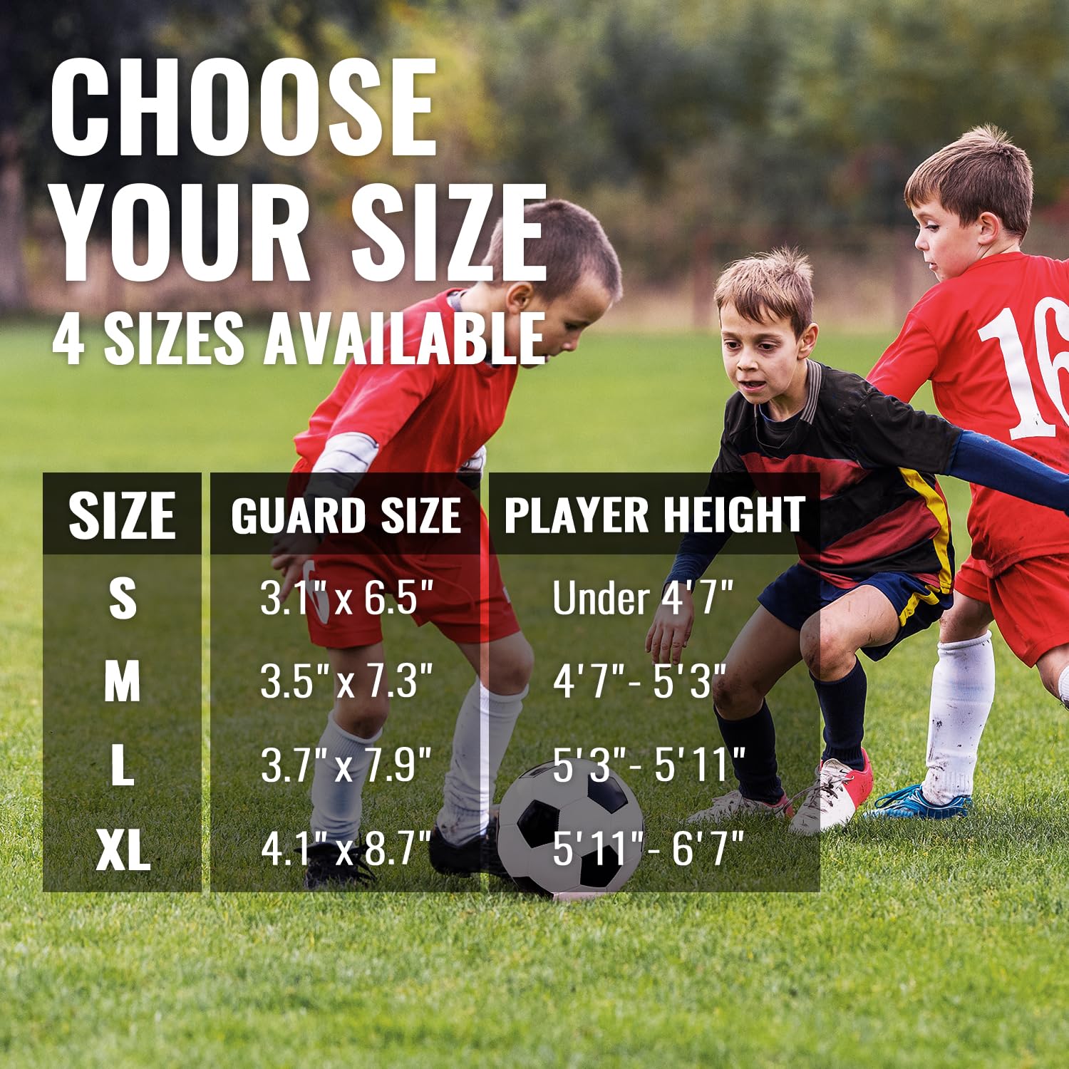 Northdeer size comparison with ruler, helps pick the correct fit