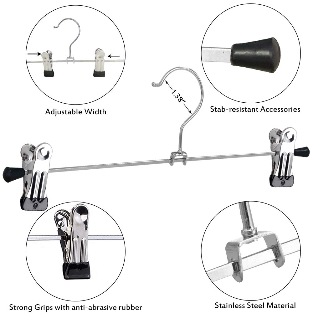 NORTHERN BROTHERS adjustable width demo with clips moved for jeans