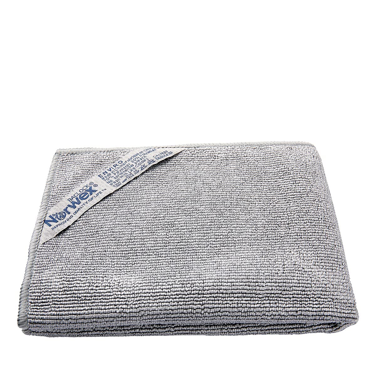 Norwex cloths laid out to show size and color options for task coding