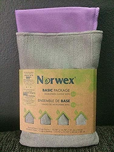 Norwex EnviroCloth close-up of microfiber texture for superior dirt removal