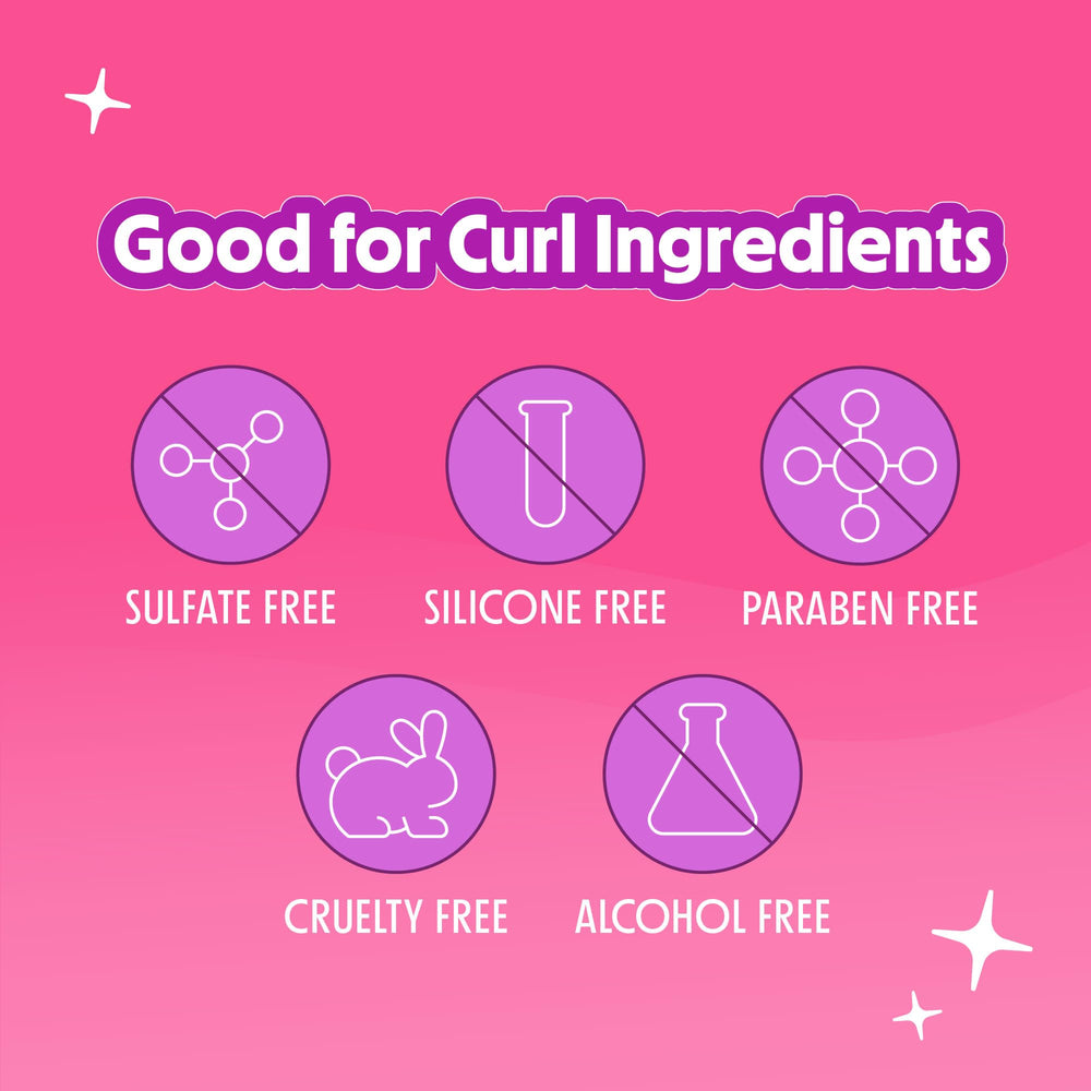 Not Your Mother's finished curls being diffused showing defined, voluminous curl benefit
