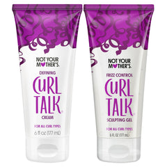 Not Your Mother's front packaging showing Curl Talk duo and benefits