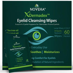 NOVEHA front box packaging showing product and quantity, clean storage benefit