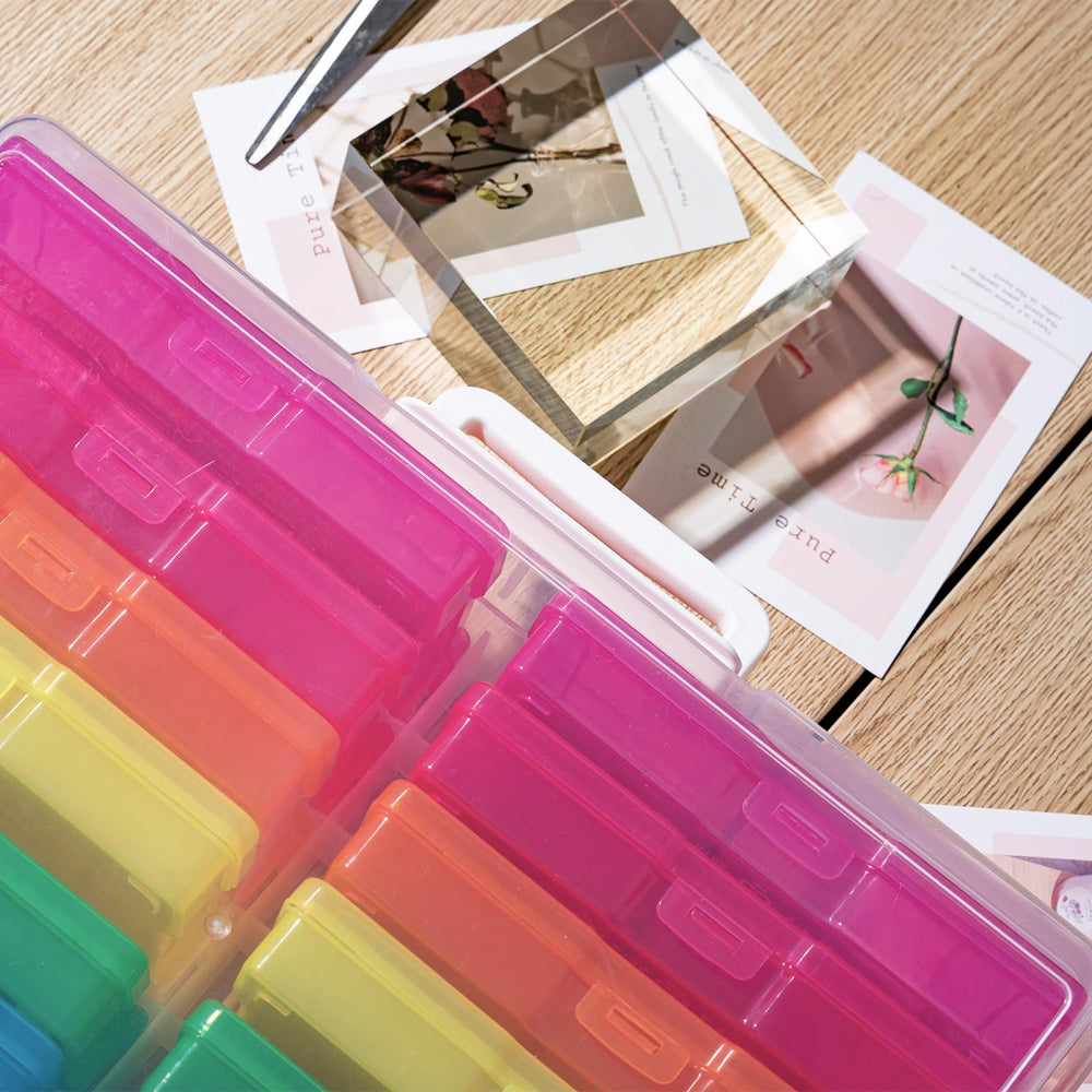 novelinks label and sticker organization example for craft sorting