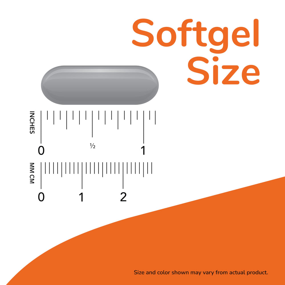 NOW berberine bottle beside measured serving showing 90 softgels supply