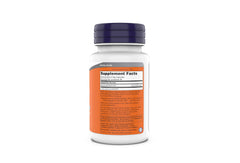 NOW glycine capsule close-up highlighting smooth vegan capsule texture and purity