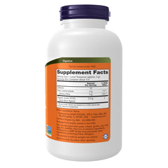 NOW inulin powder close-up texture highlighting fine, mixable fiber benefit