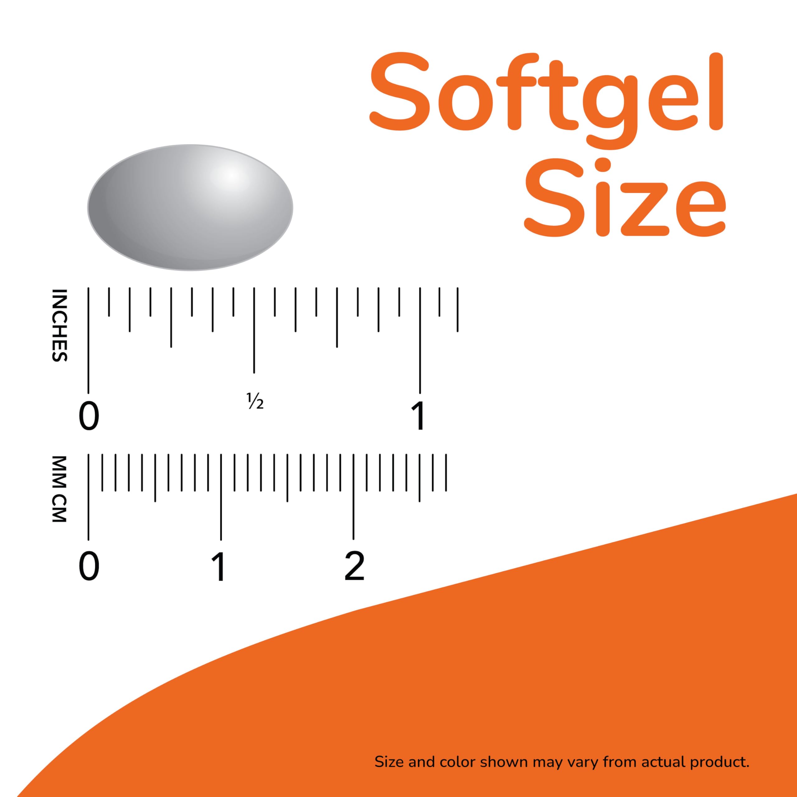 NOW krill oil softgel cutaway revealing oil inside to illustrate purity and potency