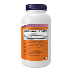 NOW close-up of a single capsule highlighting vegan capsule clarity and purity