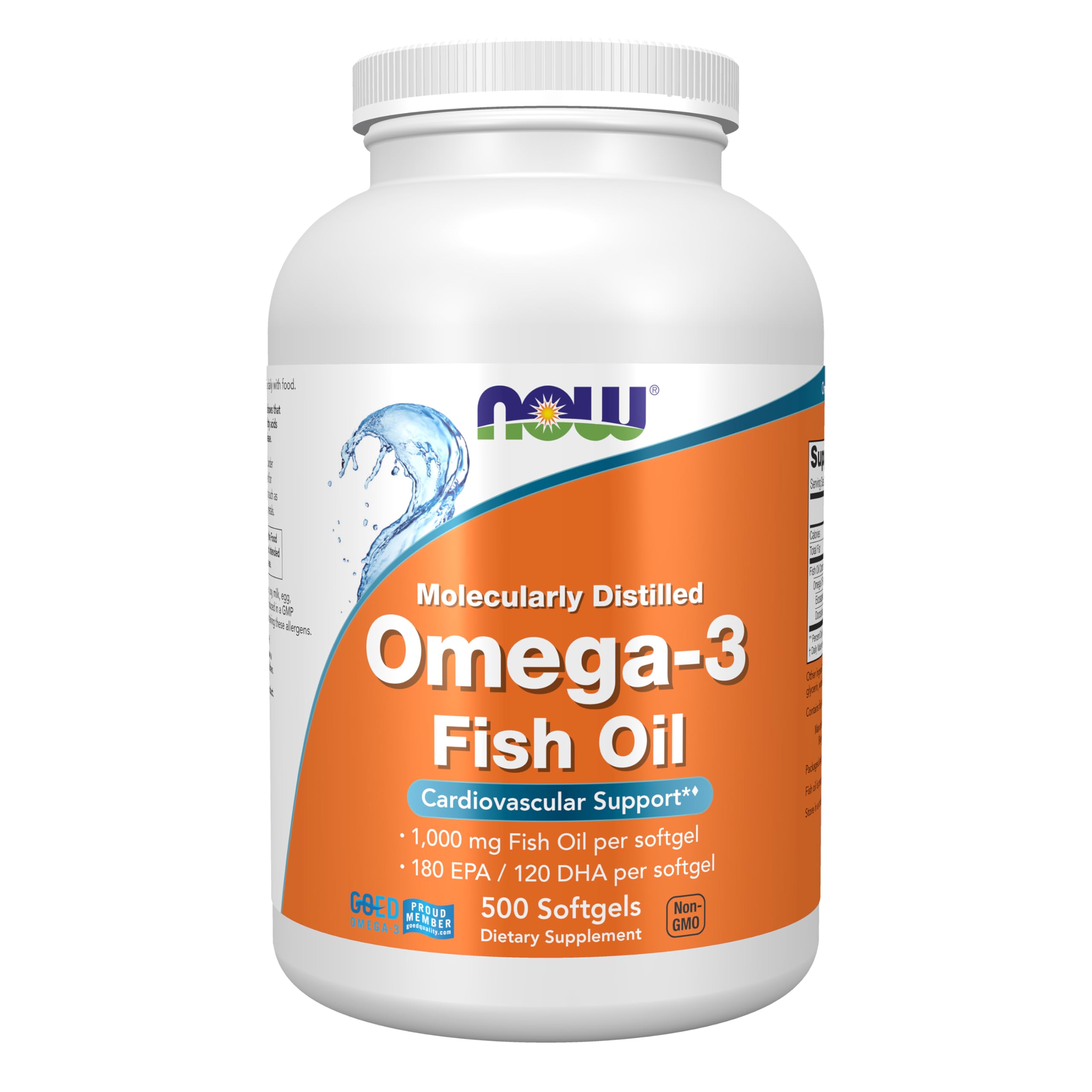 NOW front packaging showing bottle and supplement name for clear product identification