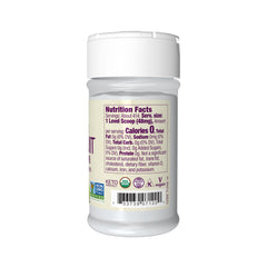NOW Real Food jar open with included scoop demonstrating measured servings benefit