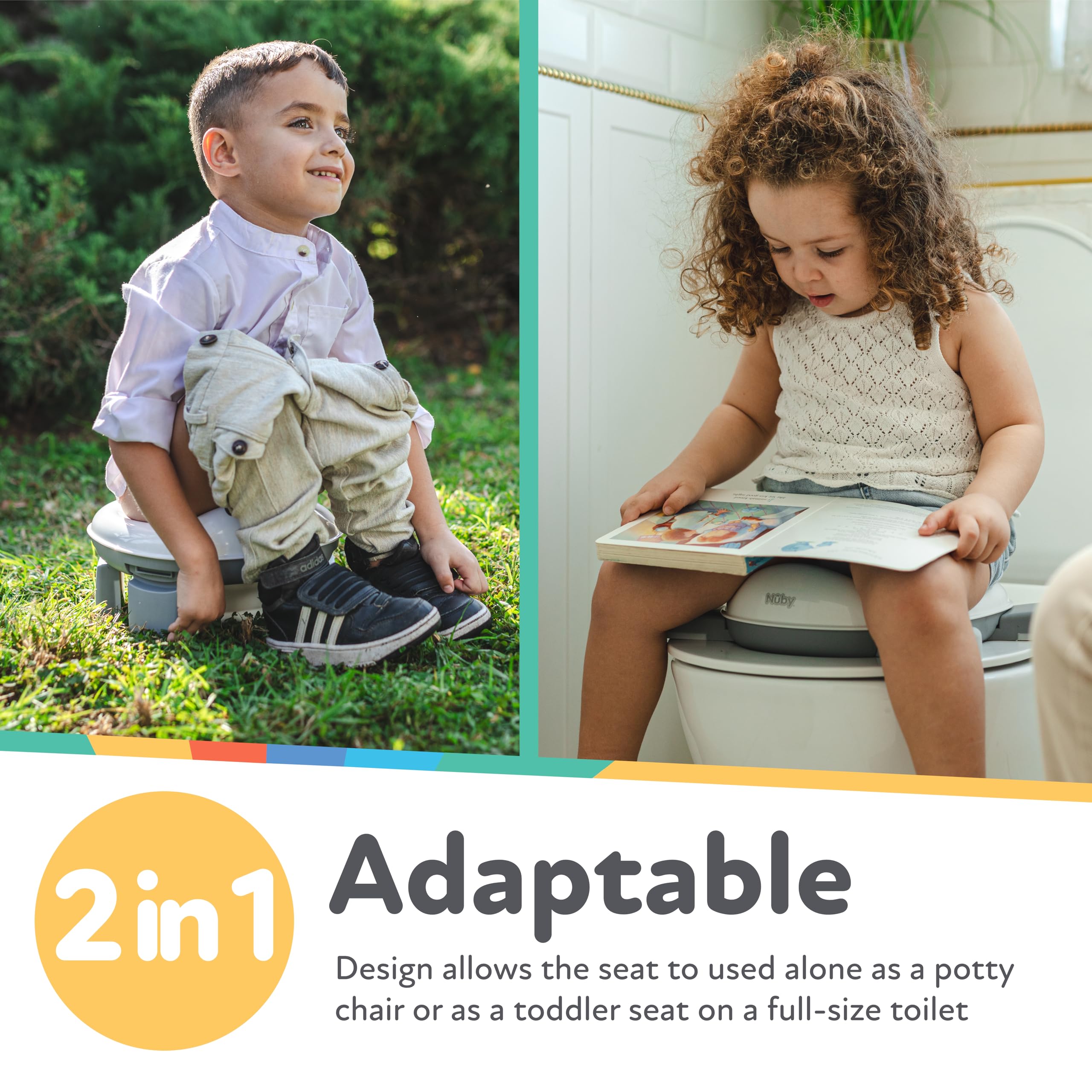 Nuby disposable liners pack for hygienic, no-touch cleanup convenience