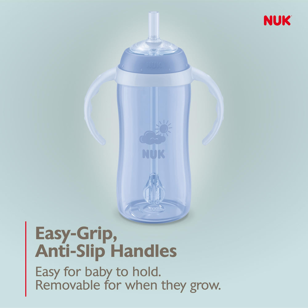 NUK cup in dishwasher rack showing dishwasher-safe convenience