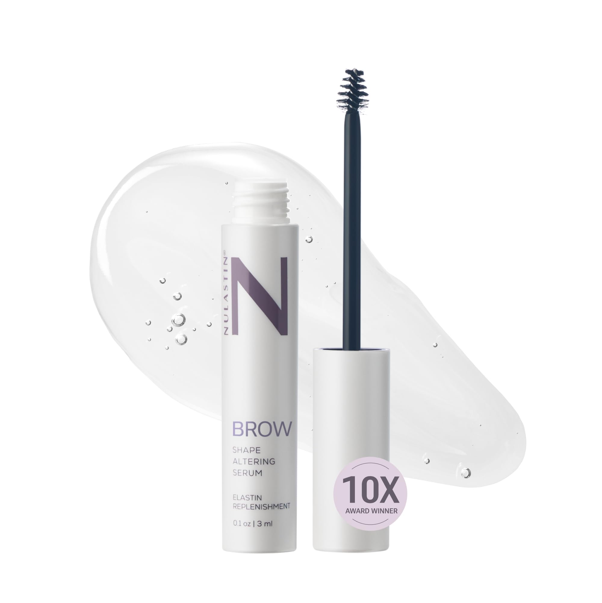 NULASTIN bottle front packaging showing product and benefit