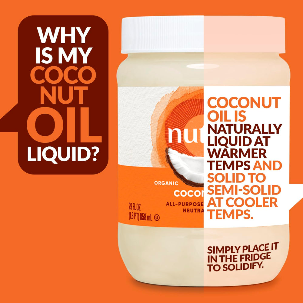 Applying Nutiva oil as a skin moisturizer and hair conditioner