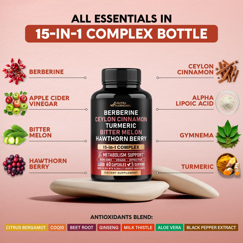 NUTRAHARMONY bitter melon ingredient shot showing plant-based support