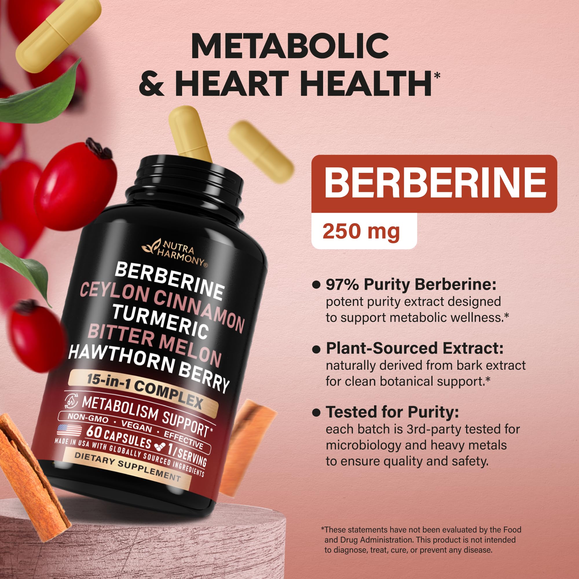 NUTRAHARMONY turmeric root close-up conveying antioxidant support