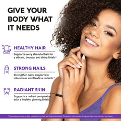 NUTRAHARMONY side label listing ingredients and collagen types for transparency
