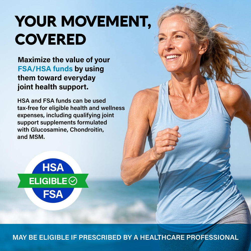 NUTRAHARMONY lifestyle image of person walking to show mobility support benefit