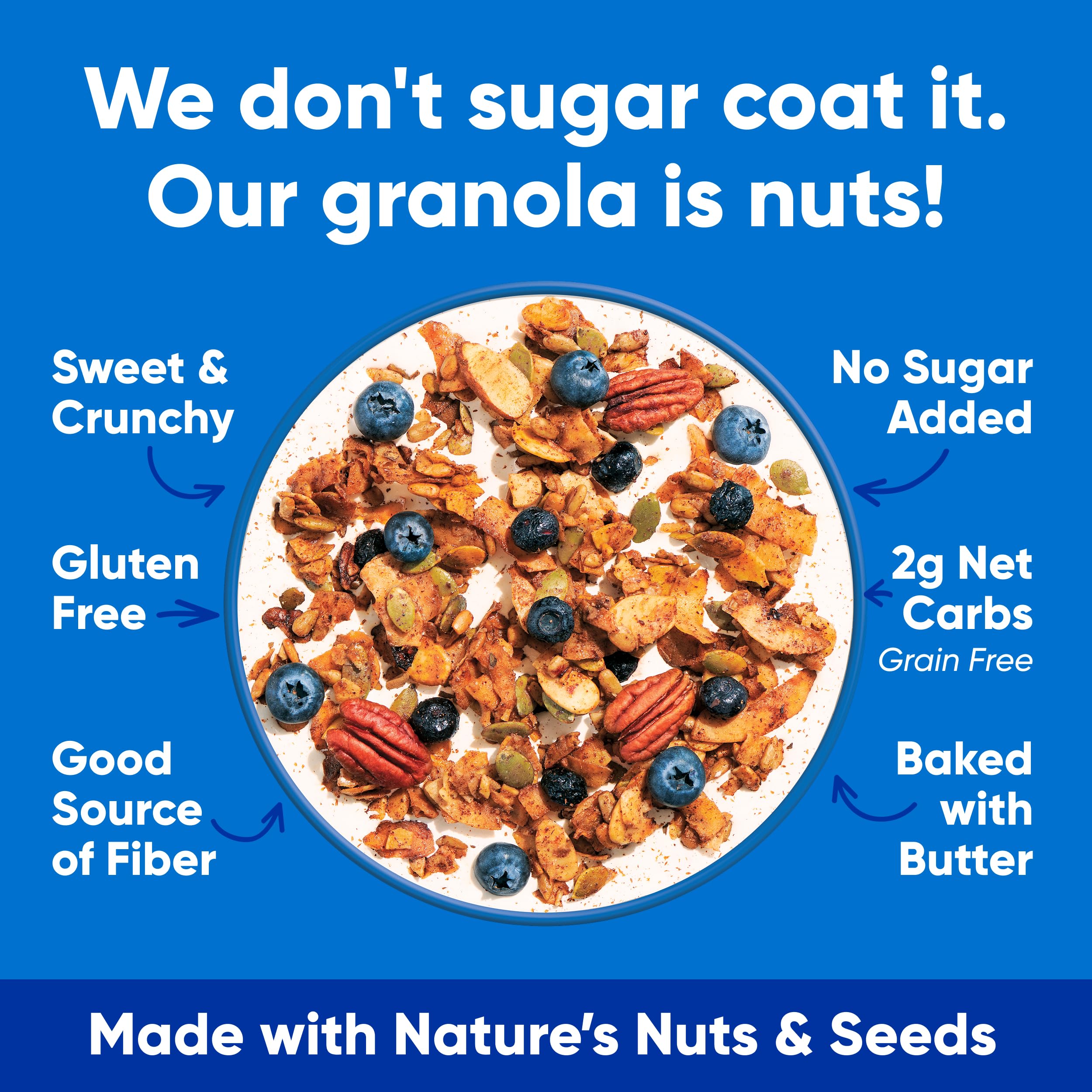 NuTrail label close-up showing gluten-free and Kosher certifications