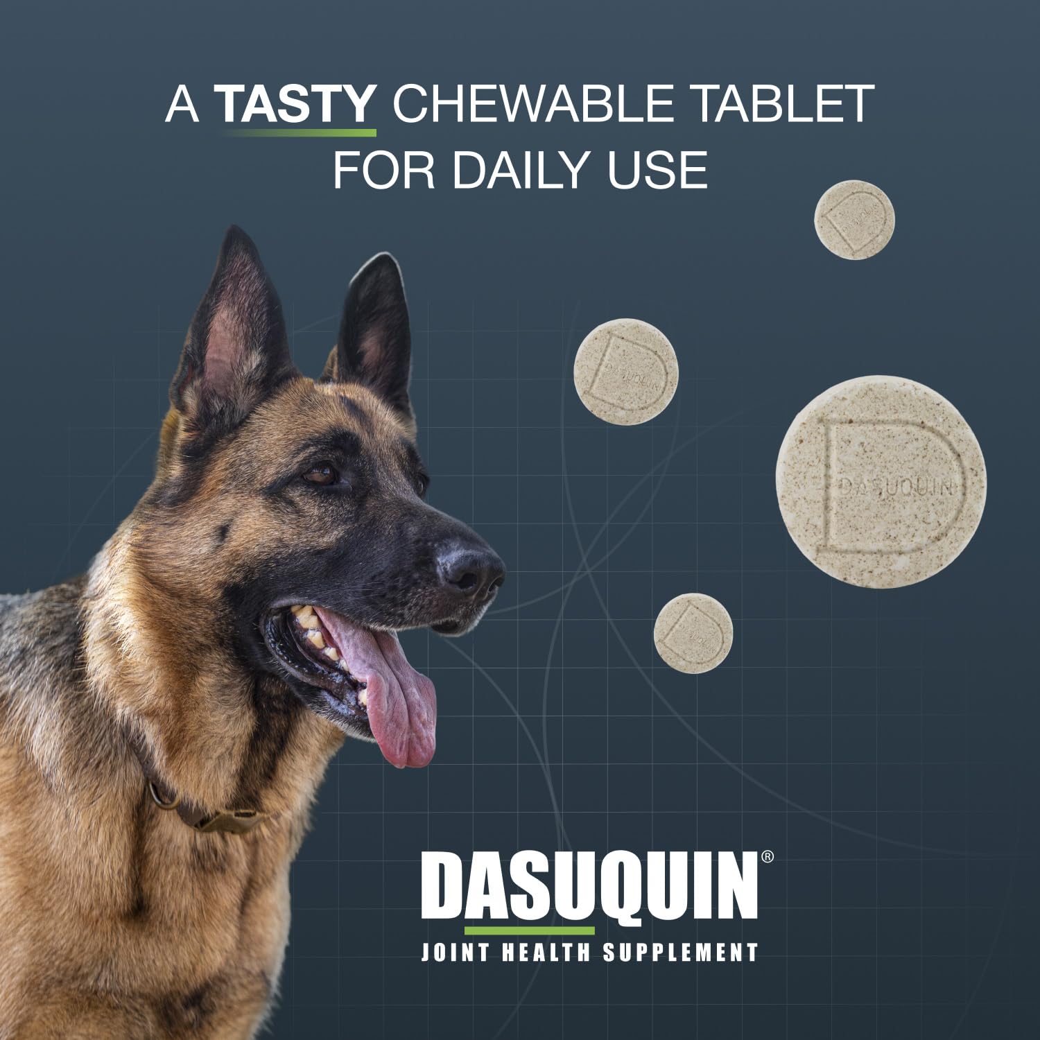 Nutramax Dasuquin ingredient label detail showing trademarked components