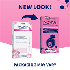 Nutramax Proviable capsule powder close-up showing probiotic texture