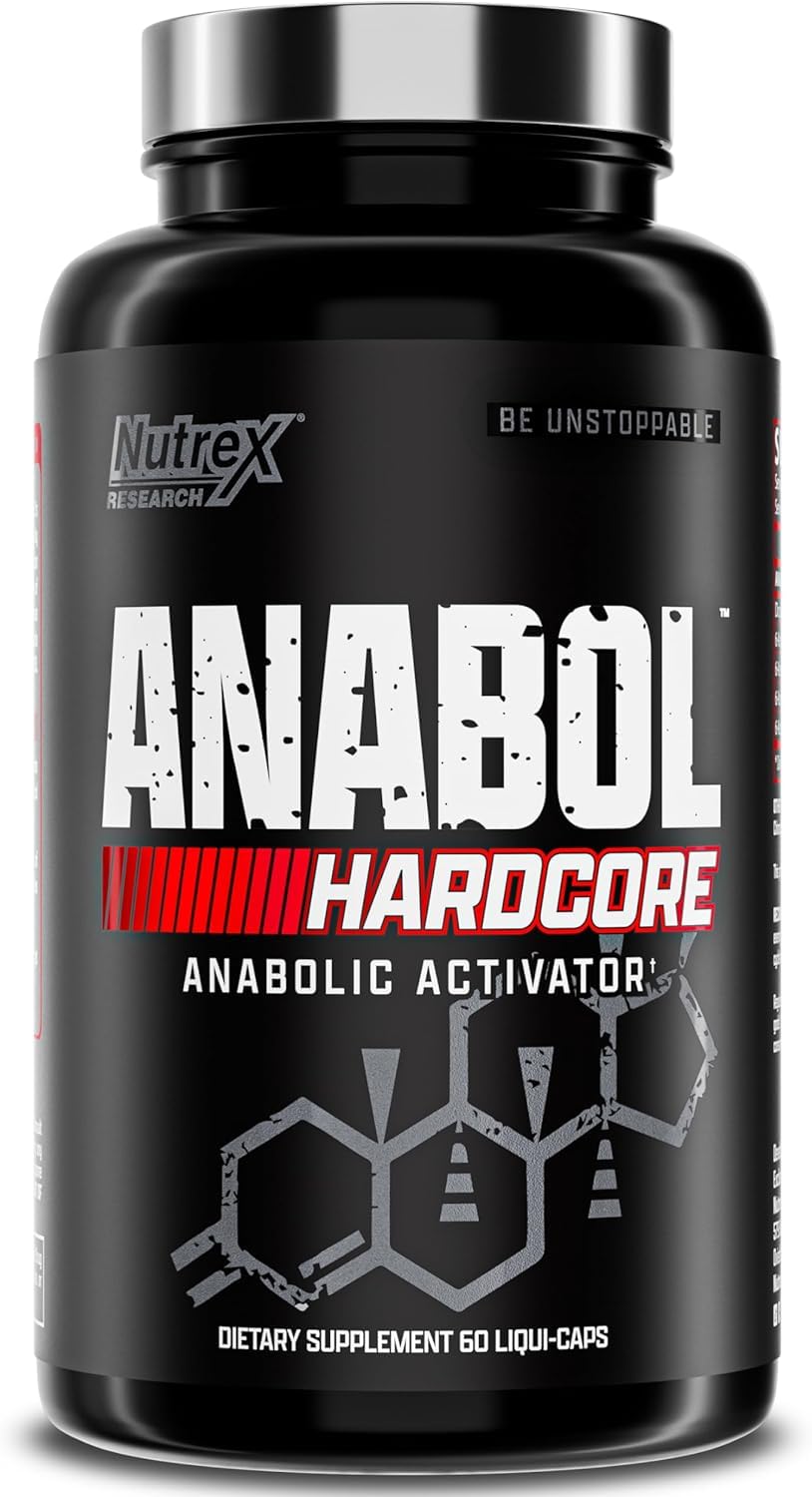 Nutrex Research Anabol front packaging showing bottle and branding for quick identification and trust