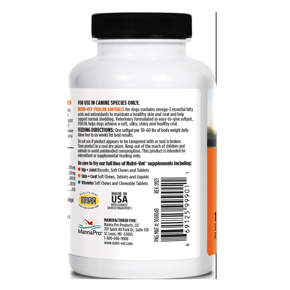 Nutri-Vet serving size comparison next to common items for scale and dosing clarity