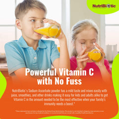 NutriBiotic scoop measuring accurate dose for consistent use and simple serving control