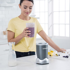 NutriBullet 24 oz cup full view for single-serve blending and portability benefit