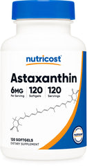 Nutricost bottle front label showing product name and 120 softgels benefit
