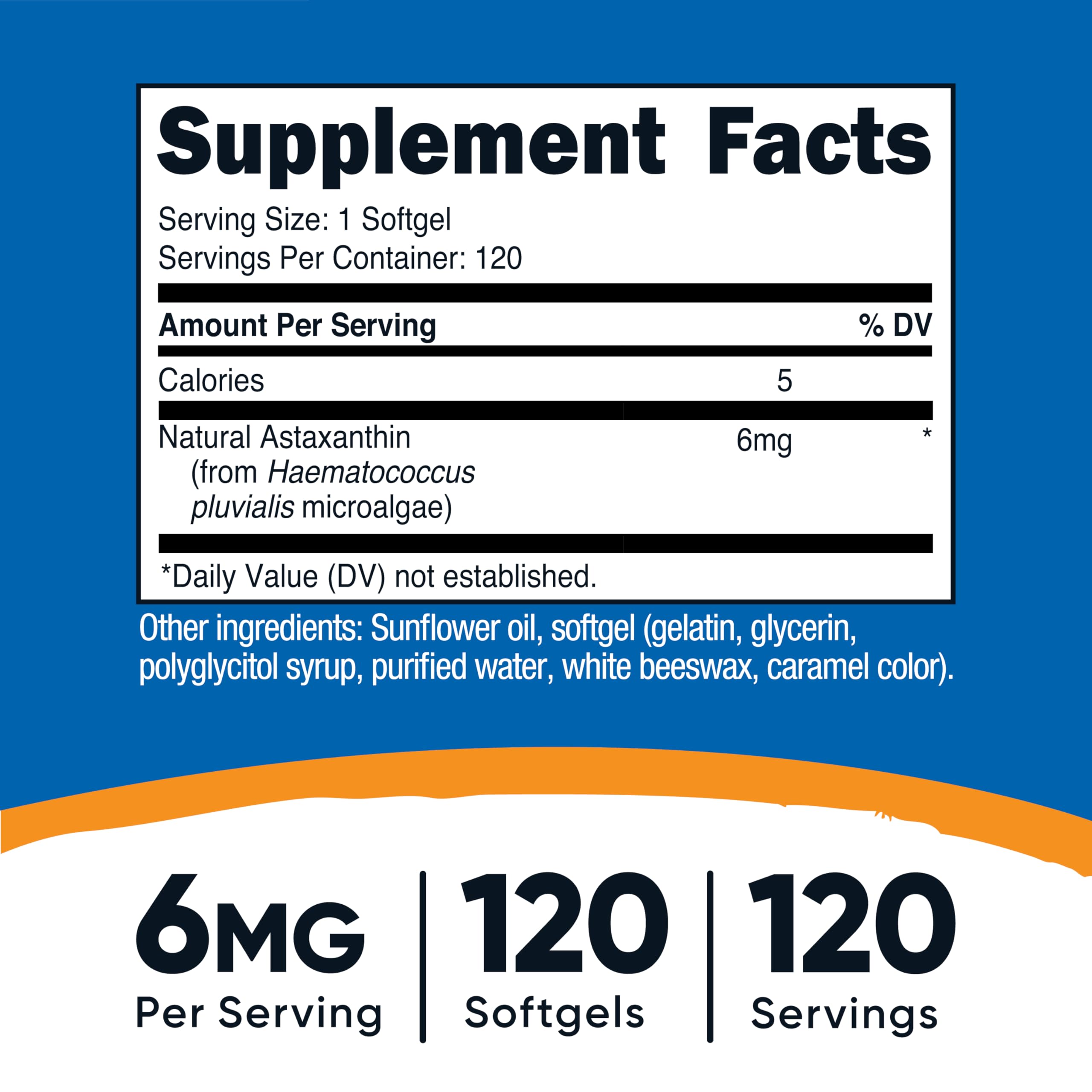 Nutricost softgel close-up showing smooth texture and easy-to-swallow form